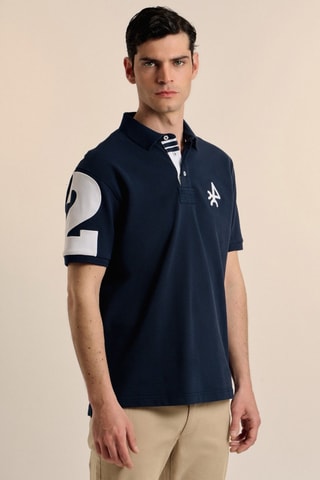 Polo - Blanc et bleu