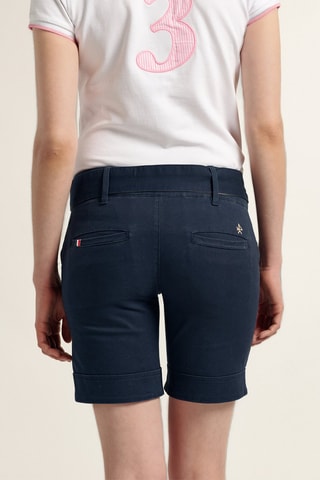 Bermuda - Bleu et beige