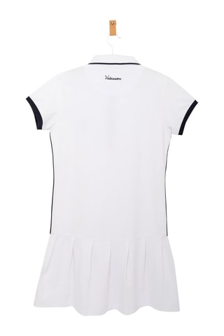 Robe polo - Blanc