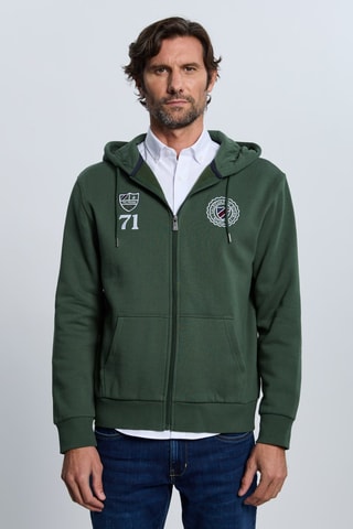 Sweat à capuche - Vert