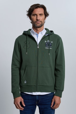 Sweat à capuche - Vert