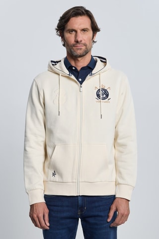 Sweat à capuche - Blanc