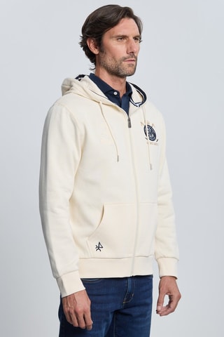 Sweat à capuche - Blanc