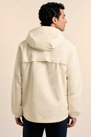Coupe-vent à capuche - Beige