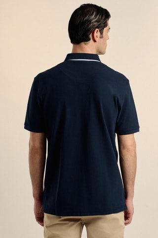 Polo - Bleu, blanc et rouge