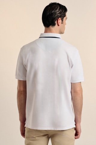 Polo - Rouge, blanc et bleu