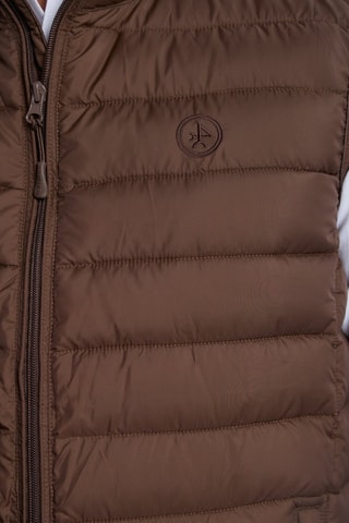 Doudoune sans manches - Marron