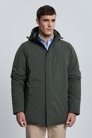 Parka à capuche - Vert