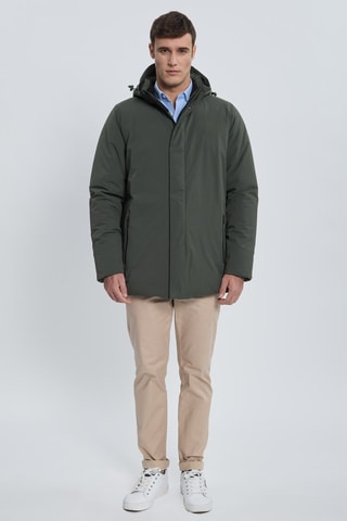 Parka à capuche - Vert