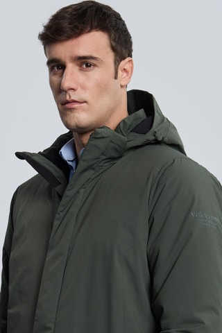 Parka à capuche - Vert
