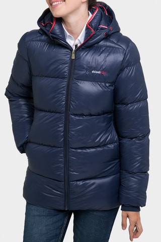 Doudoune à capuche - Bleu