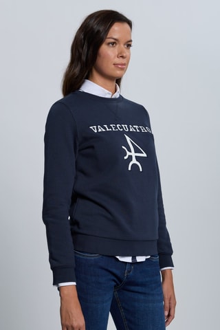 Sweat - Bleu et blanc