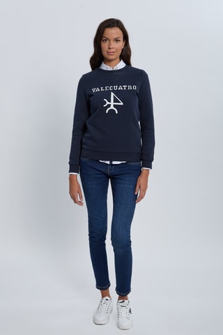 Sweat - Bleu et blanc
