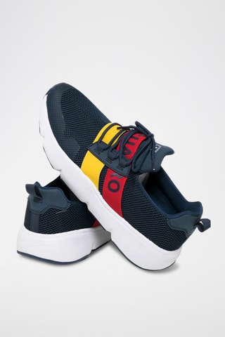 Tennis - Bleu, jaune et rouge