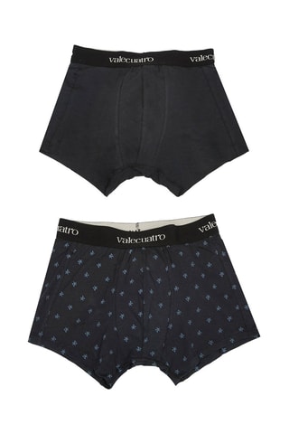2 boxers - Blanc et noir