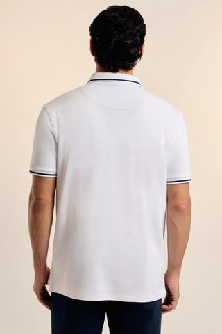 Polo - Bleu, rouge et blanc