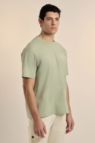 T-shirt oversize - Vert