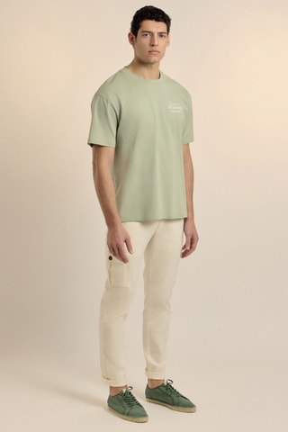 T-shirt oversize - Vert
