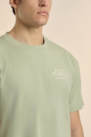 T-shirt oversize - Vert