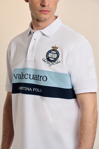 Polo - Bleu et blanc