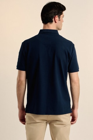 Polo - Blanc et bleu