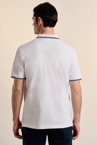 Polo - Blanc et bleu