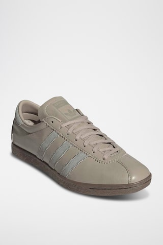 Baskets en cuir Tobacco - Kaki