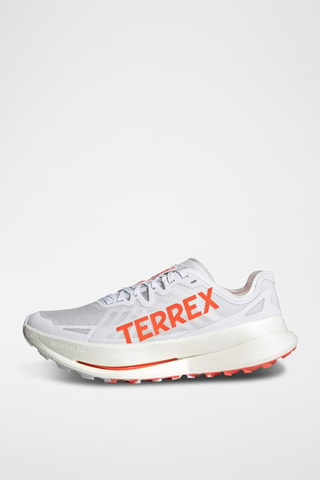 Scarpe da running Terrex Agravic Speed Ultra - Bianco e arancione