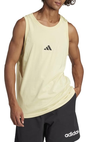 Débardeur regular d’entraînement Essentials - Jaune