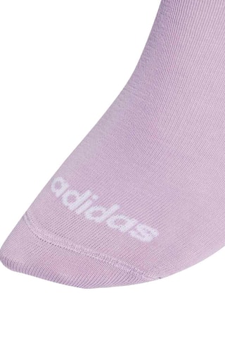 3 paia di calze Essentials Linear - Viola e bianco