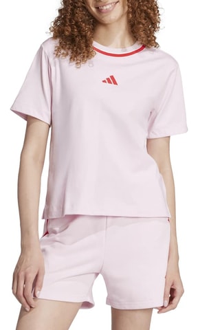T-shirt regular Seasonals - Rose