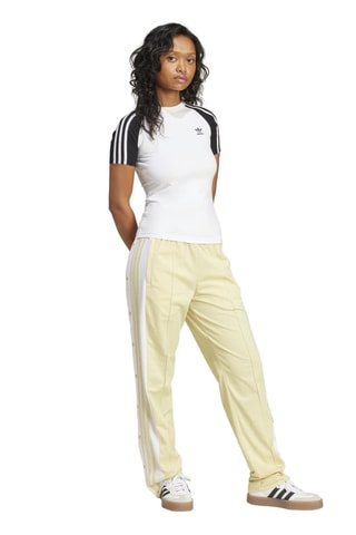 T-shirt slim Adicolor - Blanc