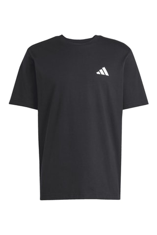 T-shirt regular Lounge Verbiage - Noir