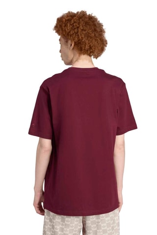 T-shirt loose Graphics - Bordeaux