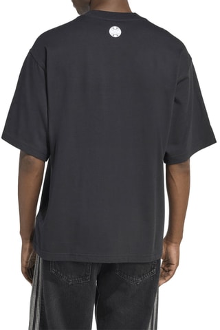 T-shirt loose Teamgeist - Noir