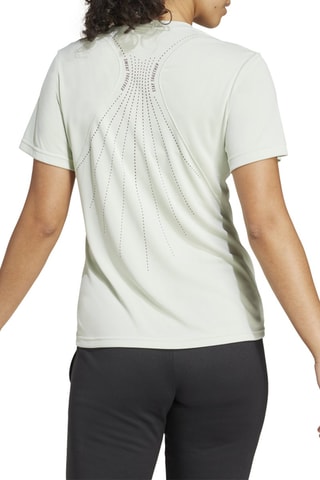 T-shirt regular da training - Verde chiaro