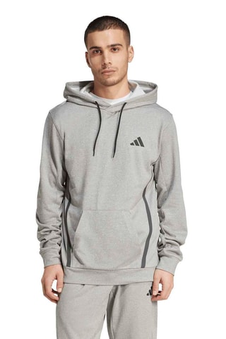 Sweat à capuche Workout Essentials - Gris clair