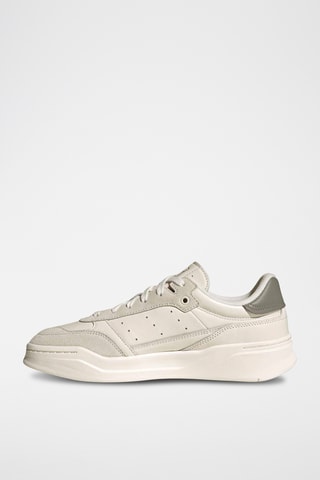 Baskets en cuir Court Finale - Blanc