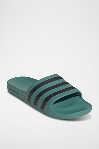 Claquettes Adilette Aqua - Vert foncé