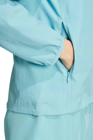 Veste de running à capuche Run it - Turquoise