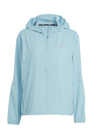 Veste de running à capuche Run it - Turquoise