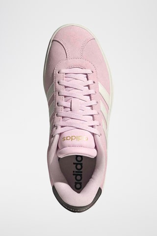 Baskets plateformes en nubuck Court - Rose