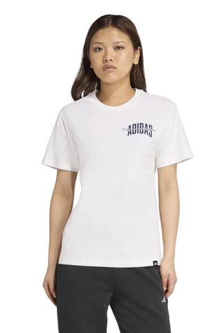 T-shirt regular d’entraînement Collegiate - Blanc