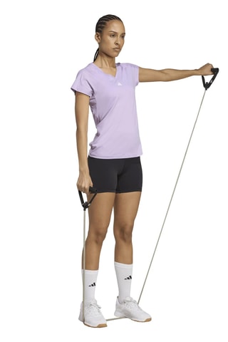 T-shirt slim d’entraînement - Mauve