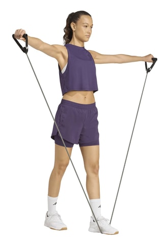 Short regular d’entraînement - Violet