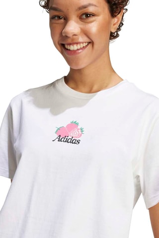 T-shirt slim de treino Baby - Branco