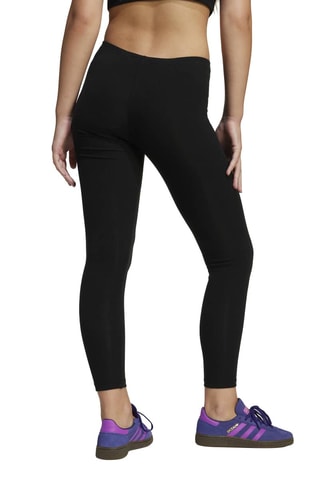 Leggings a vita alta Rib - Nero