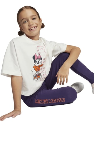 Leggings a vita alta Minni Disney - Viola