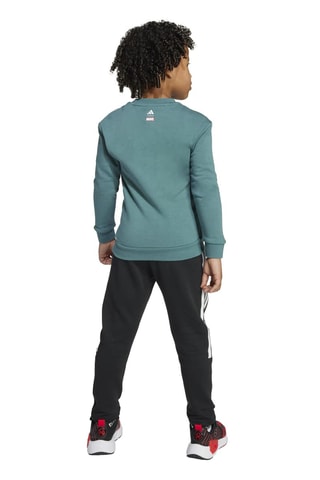 Felpa e pantaloni Spider-Man Avengers Marvel - Verde e nero