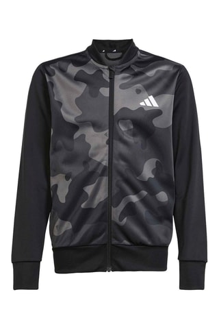 Giacca sportiva Seasonal Essentials Camouflage - Nero